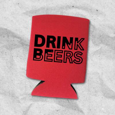 Funny Can Coolers, Drink Beers Coolies, Gift, Beer Coolers, Drink Accessory