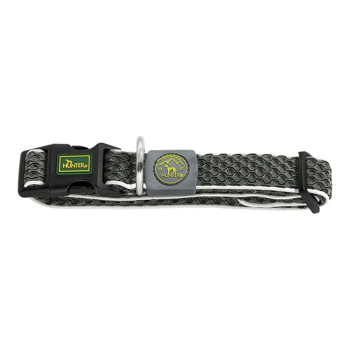 Collare per Cani Hunter Basic Filo Antracite Taglia S [30-43 cm]