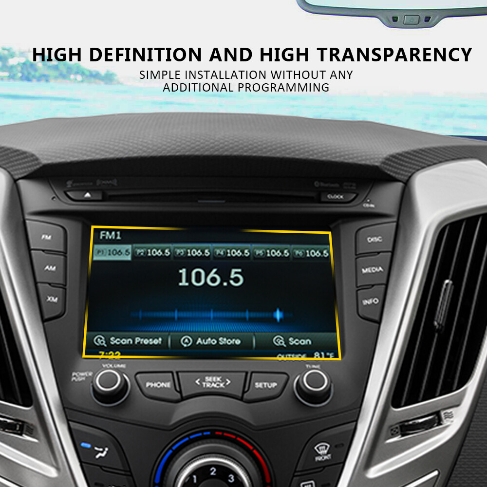 Touch Screen Di Ricambio 7 Pollici Per Radio Auto Hyundai Sonata, Veloster, Kia Sorento, Soul (2013-2016) - Vetro Digitalizzatore 4 Pin