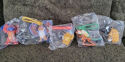 2000 McDonalds 5 Sydney Olympic Keyring Happy Meal Toys COMPLETE From Australia 