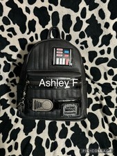 Star Wars OG Darth Vader Loungefly Mini Backpack With Heart On Logo Original