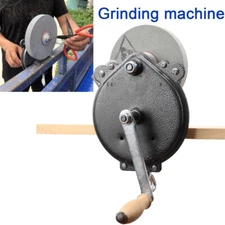6” Wheel Hand Grinder Hand crank Grinder Sharpener Tool For Knives & Scissors
