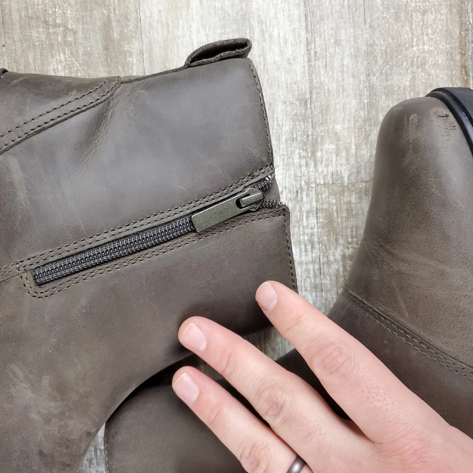 Botas Sorel Emelie III con Cremallera para Mujer Talla 9.5 Cuero Impermeables Foto 2 de 4