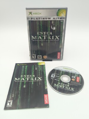 Enter the Matrix (Original Xbox) CIB Complete With Manual TESTED