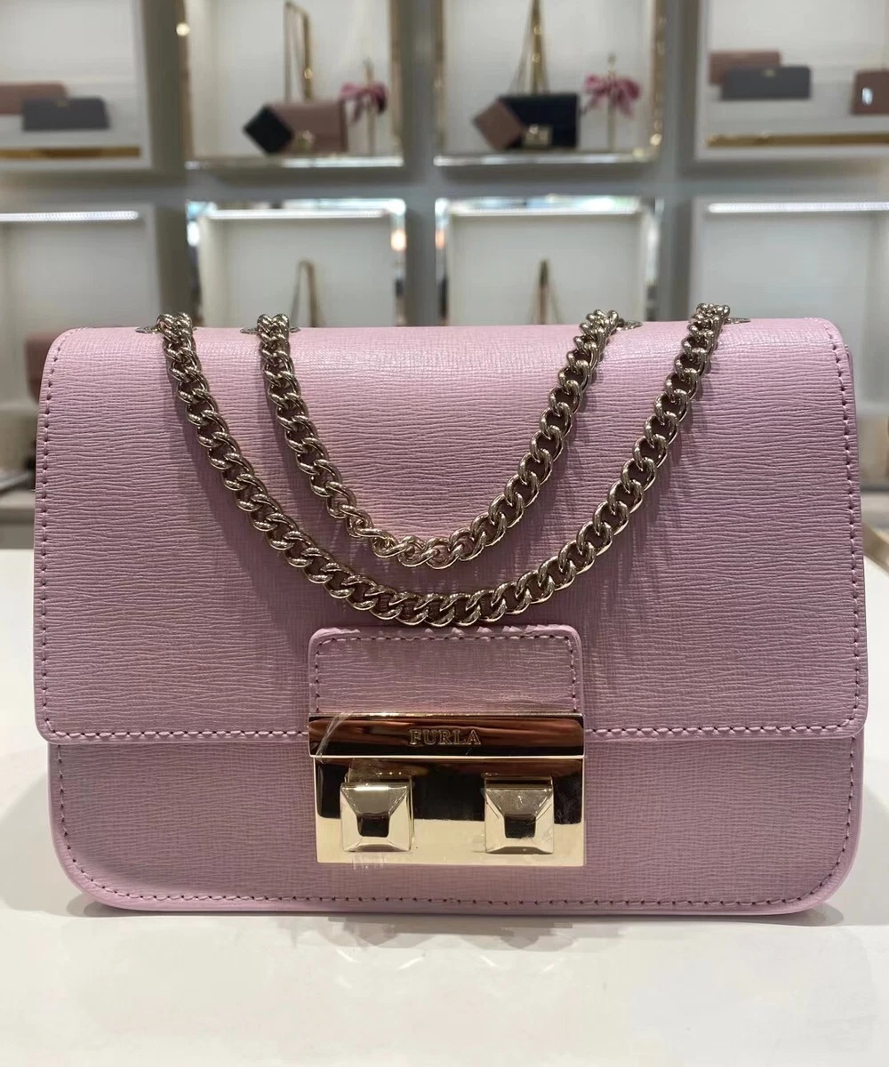 FURLA Mini Saffiano Leather Crossbody Bag