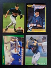CHUCK KNOBLAUCH lot of (4) 1992 Topps Stadium Club McDonald's BB Best, Select +