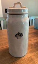 Original Vintage Rae Dunn Artisan Collection Large Crown Canister