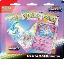Pokémon Scarlet & Violet: Prismatic Evolutions Tech Sticker Collection Sylveon