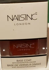 New Nails Inc Kensington Caviar Base Coat - .47 oz In Box NIB