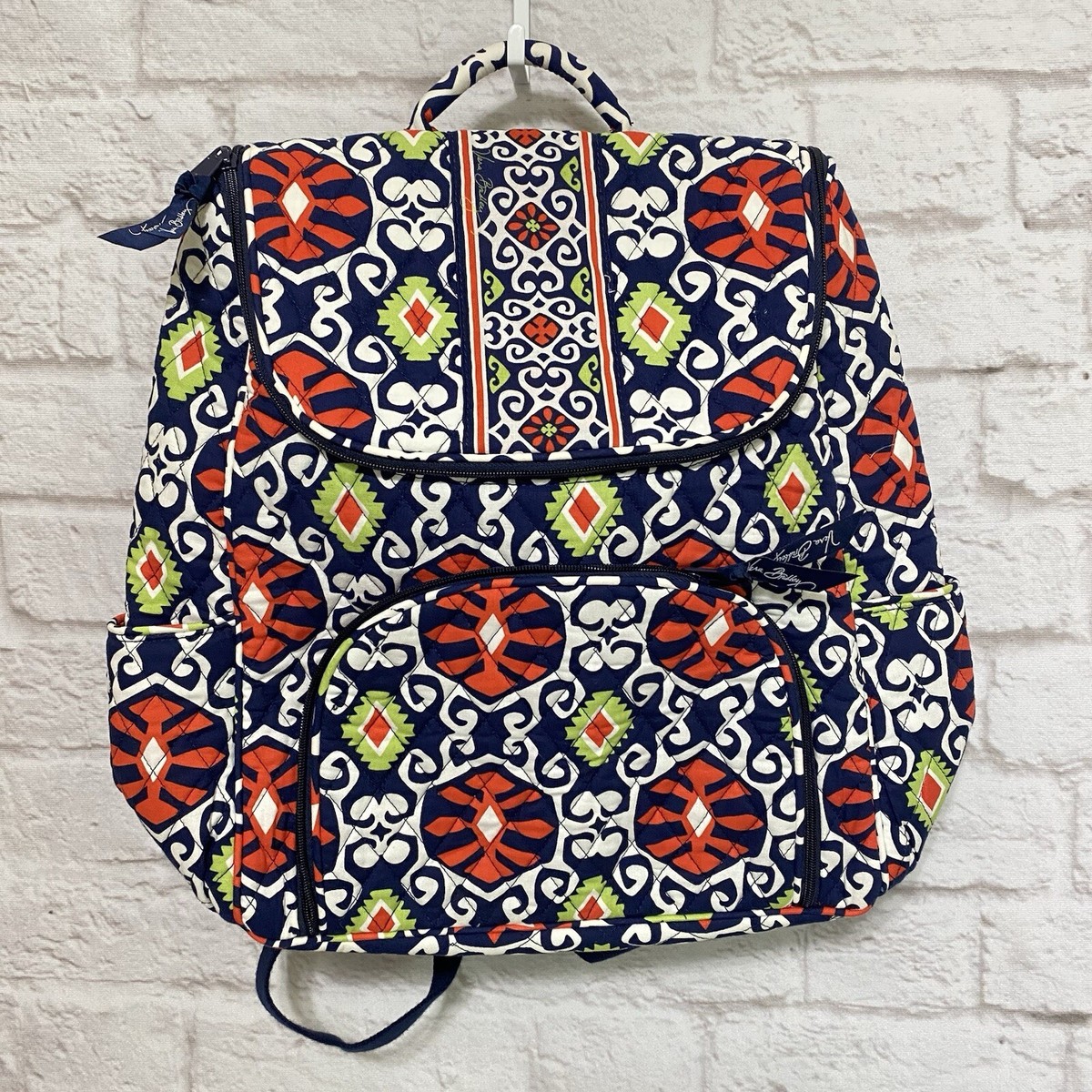 Vera Bradley Sunflower Backpack Quilted Cotton multicolor large multiple section Vera Bradley ReActive Sunflower Sky Women main image 2