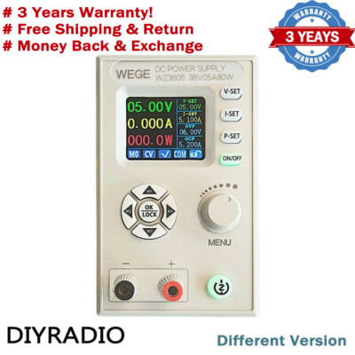 WEGE WZ3605 Adjustable DC Power Supply 36V 05A 80W 485 Communication APP / Wifi