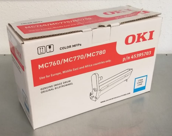 Original Oki Bildtrommel 45395703 Cyan-image