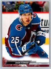 Logan O'Connor 2022-23 Upper Deck HOCKEY #538 Colorado Avalanche