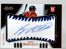 2021 Absolute Rookie Baseball Material Signatures Blue #170 Ryan Mountcastle /50