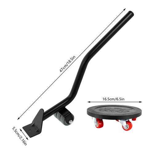 Sollevatore per mobili trasporto mobili ruote per mobili set 5 pezzi aiuto per il trasloco 360° supporto per mobili DE - Foto 3 di 17