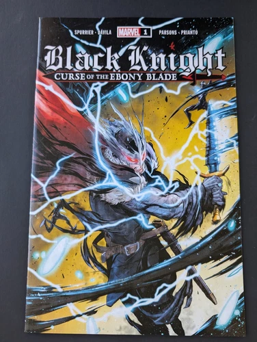 Black Knight Curse Of The Ebony Blade 1  Variant Marvel Comics
