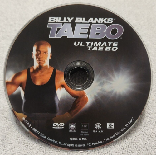 Set Of 2 Billy Blanks' Taebo DVDs - VERY GOOD - Picture 2 of 4