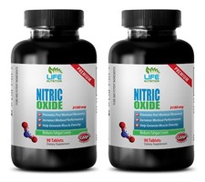 pre workout nitric oxide - Nitric Oxide 3150mg - improve blood flow 2 Bottles