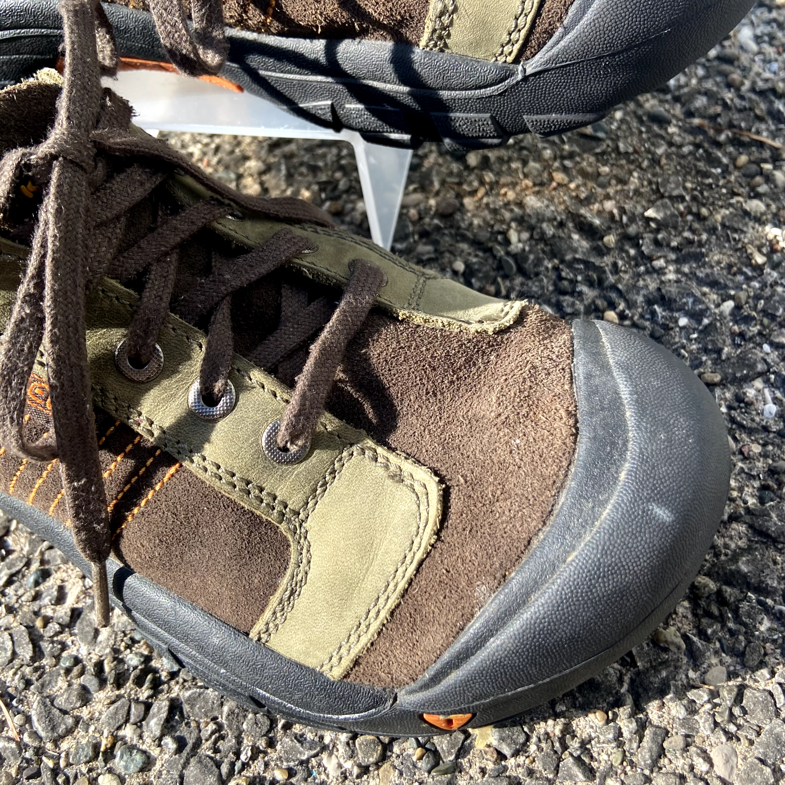 Scarpe uomo Keen taglia 6 passeggio escursionismo marroni giovani stringate pelle EU 39 stringate