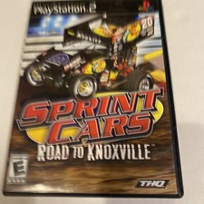 Sprint Cars: Road to Knoxville (Sony PlayStation 2, 2006) PS2 Complete VG++