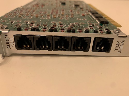 Vintage NICE SYSTEMS LAF24 AUDIO CARD 5-PORT 150A0025-04 - Afbeelding 5 van 14