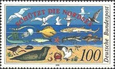 Timbre Faune marine Allemagne 1286 ** - 81311FQ