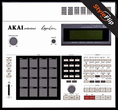 Akai MPC-60 Skin | Color White | Protective Decal | StyleFlip Skins
