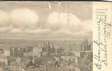 University Campus Syracuse New York Aerial View 1907 UDB Postcard
