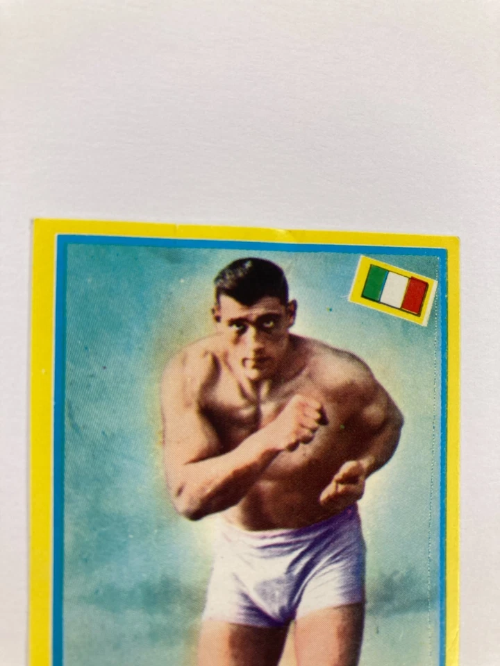 1968 Mira I Campionissimi TuttoSport Card Primo Carnera #502 GD Crease - Image 3 of 4