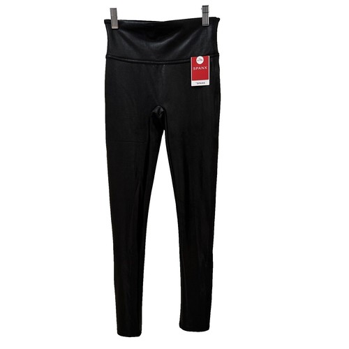 NWT SPANX 20385Q Petite Perfect Wide Leg in Black Ponte Pants XL x  display picture 1