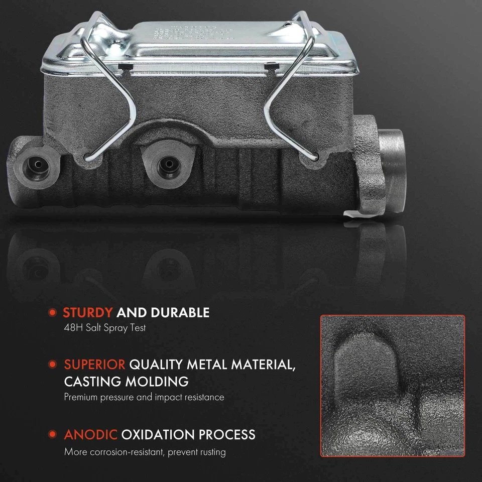 Cilindro maestro de freno con depósito para Chevrolet G10 GMC G2500 1981-1984 P2500 Foto 2 de 4