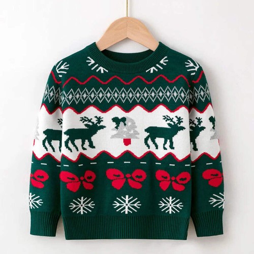 Christmas Kids Pullover for Boys Girls - Picture 9 of 16