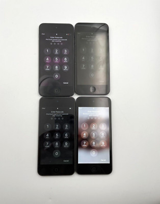 Defective Lot of 4 Apple iPod Touch 7th/6th generation - READ