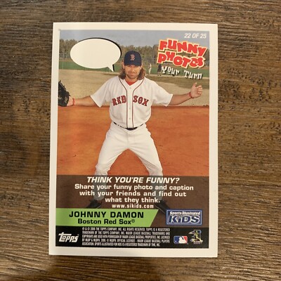 2006 Topps Ichiro Suzuki Sports Illustrated for Kids #22 Funny