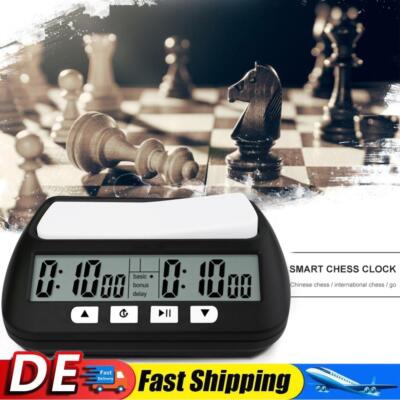 Professional Board Game Timer Portable Chess Clock Timer for International Chess