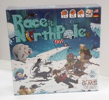 Race to The North Pole Gioco da Tavolo Versione Inglese/Tedesco. Playmore Games