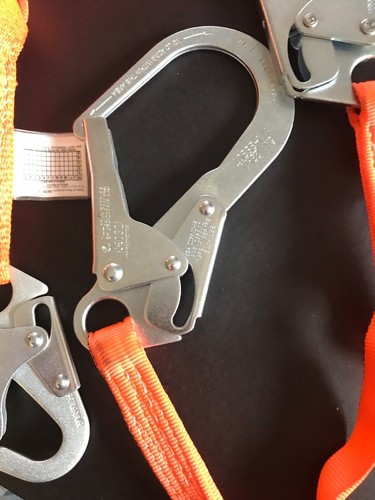 Miller T5122SS-27/6ftaf Stretch Tubular Shock Absorbing Double Leg 6' Lanyard CU - Picture 3 of 11