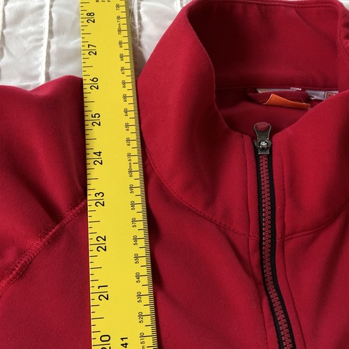 Puma sports Lifestyl Womens Full Zip Deep Pink zipper Running Jacket XL X-Large - Picture 10 of 10