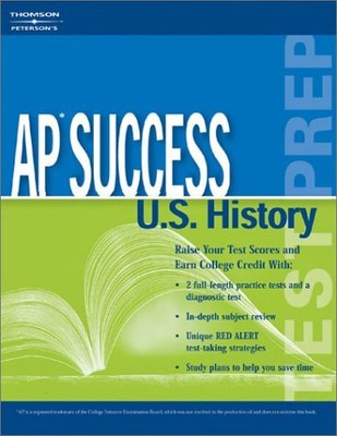AP SUCCESS: US HISTORY, 5TH ED By Peterson's *Excellent Condition*