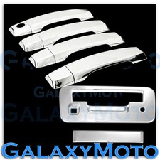 Chrome 4 Door Handle Wo Passenger Keyholetailgate Cover For 13-15 Nissan Titan
