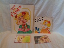 CANDY CANDY  LOTTO VINTAGE LIBRO DISCO BIGLIETTI
