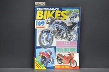 Vtg Performance Bikes Magazine Oct 1986 Steve Burns Spondon GSX1100 Motorcycle