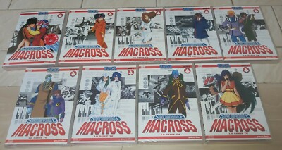 9 DVD MACROSS SUPERDIMENSIONALE FESTUNG KOMPLETTE SERIE