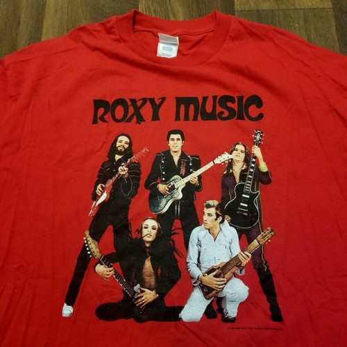 Vintage Roxy Music T-Shirt Size XL 