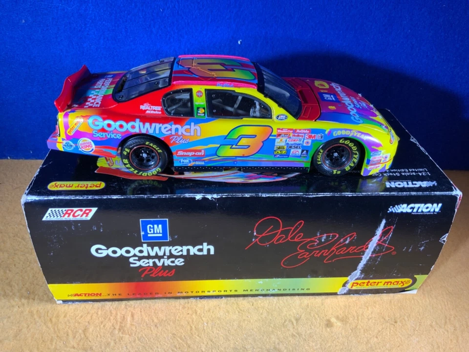 B10-48 DALE EARNHARDT #3 PETER MAX / GM GOODWRENCH - BANK 2000 CHEVY MONTE CARLO - Image 4 of 4