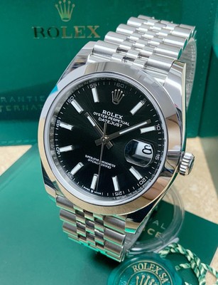 rolex 126300 black