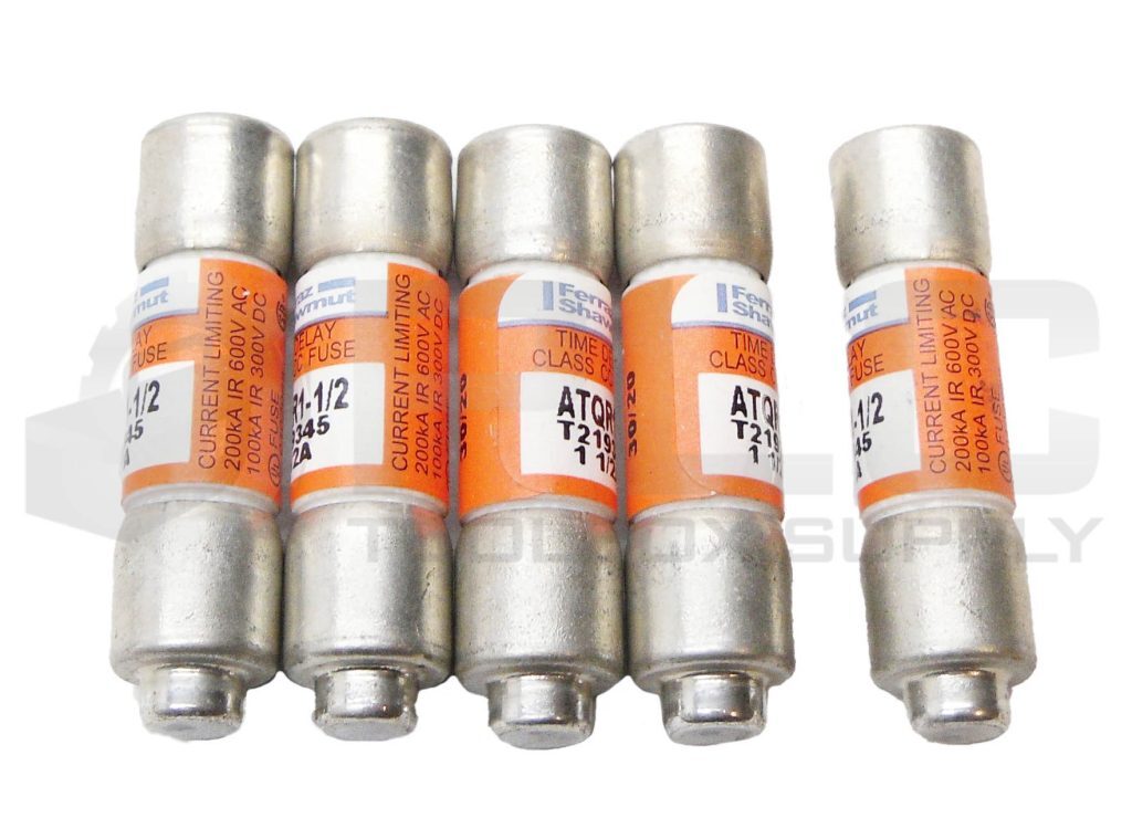 10 Pz Fusibile Ritardo Tempo Ferraz Shawmut ATQR1 ATQR-1 1A 600 V - Foto 7