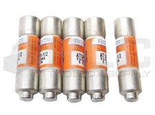 LOT OF 5 NEW MERSEN ATQR1-1/2 CURRENT LIMITING FUSE 1-1/2A 600VAC