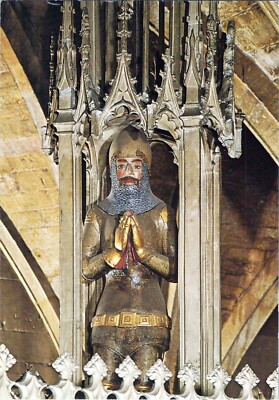AK Tumor Skulptur Religiöses Objekt Statue Fassade Holz Artefakt Kunst AA06172