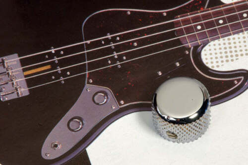 Fender Chrome Top Concentric '62 Jazz Bass Knob, 0019502049 - Foto 1 di 1